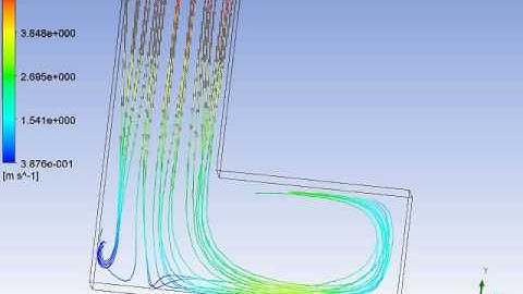 Ansys CFX water velocity method streamline post processor