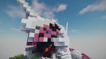 Minecraft Palkia Build - Pokemon