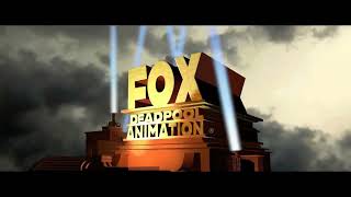 Fox Deadpool Animation logo (2019-2023) (Action/Sci-Fi Version and Thunderstorm Version)