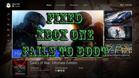 [FIXED] Xbox One Wont Load Dashboard (Error 0x8027025a)