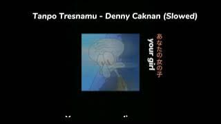 Tanpo Tresnamu - Denny Caknan ( slowed )