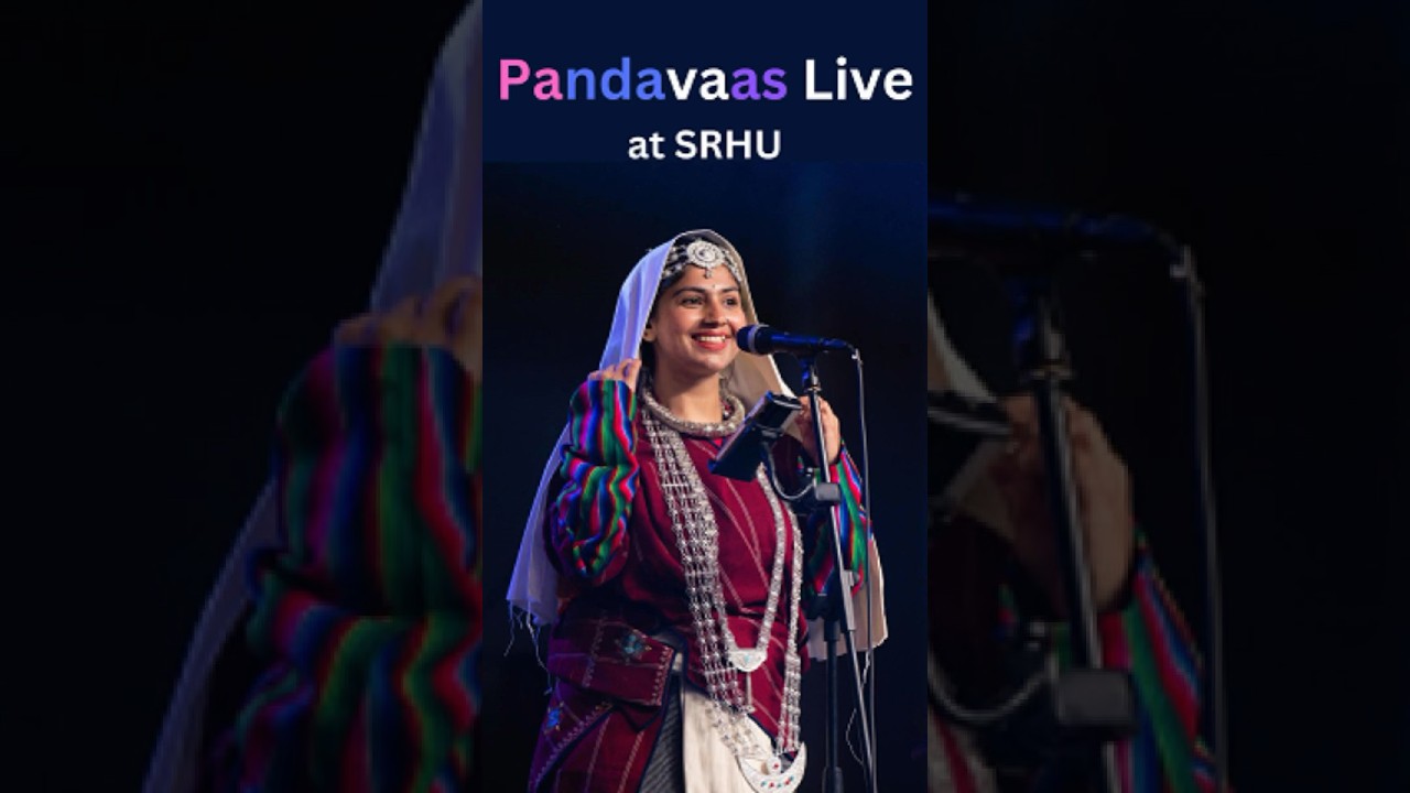 Pandavaas Live at SRHU  Raadhaa Best Folk Song      pandavaas  pandavaaslive  band