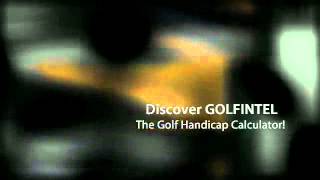 Golf Handicap Calculator Software www.GOLFintel.com