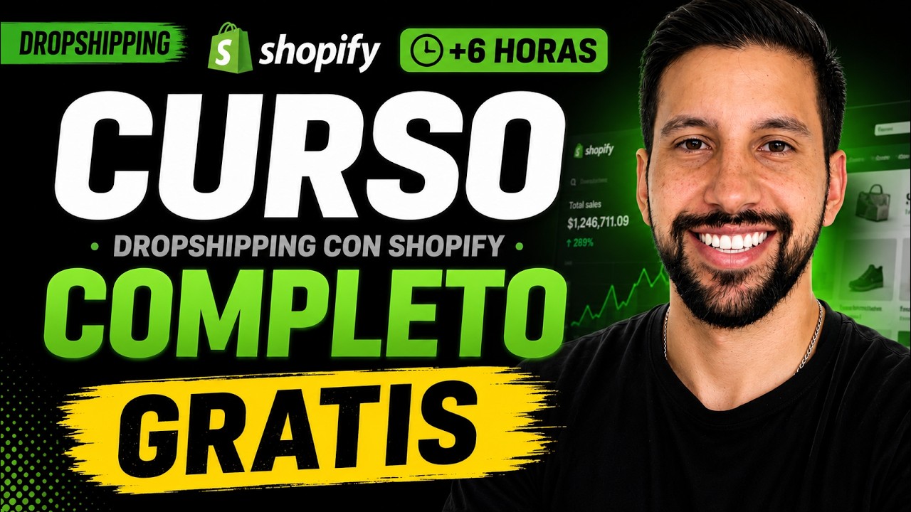 Curso Completo de Dropshipping en Shopify Para Principiantes (2026 ...