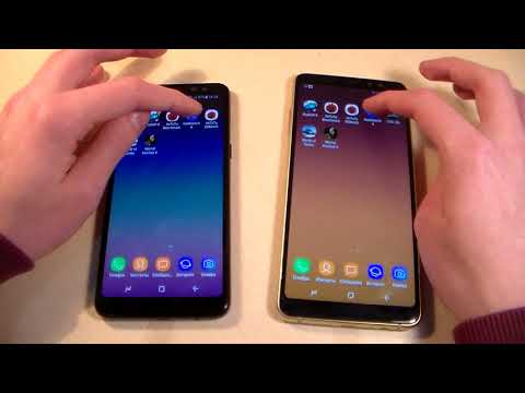 Samsung Galaxy A8 2018 vs Samsung Galaxy A8+ 2018