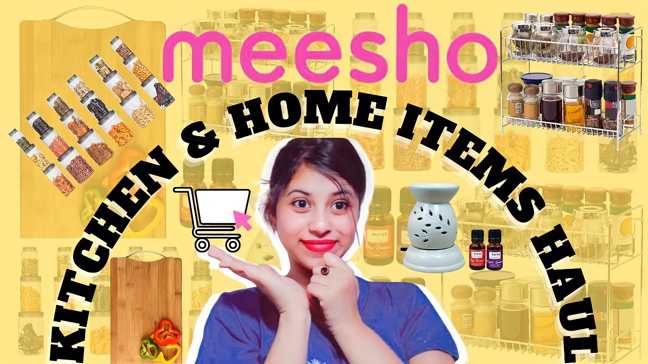Meesho Home and Kitchen haul | Meesho Containers, Diffuser, Chopper ...