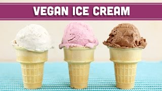 Homemade Vegan Ice Cream (No Machine)! 3-Ingredients! Mind Over Munch