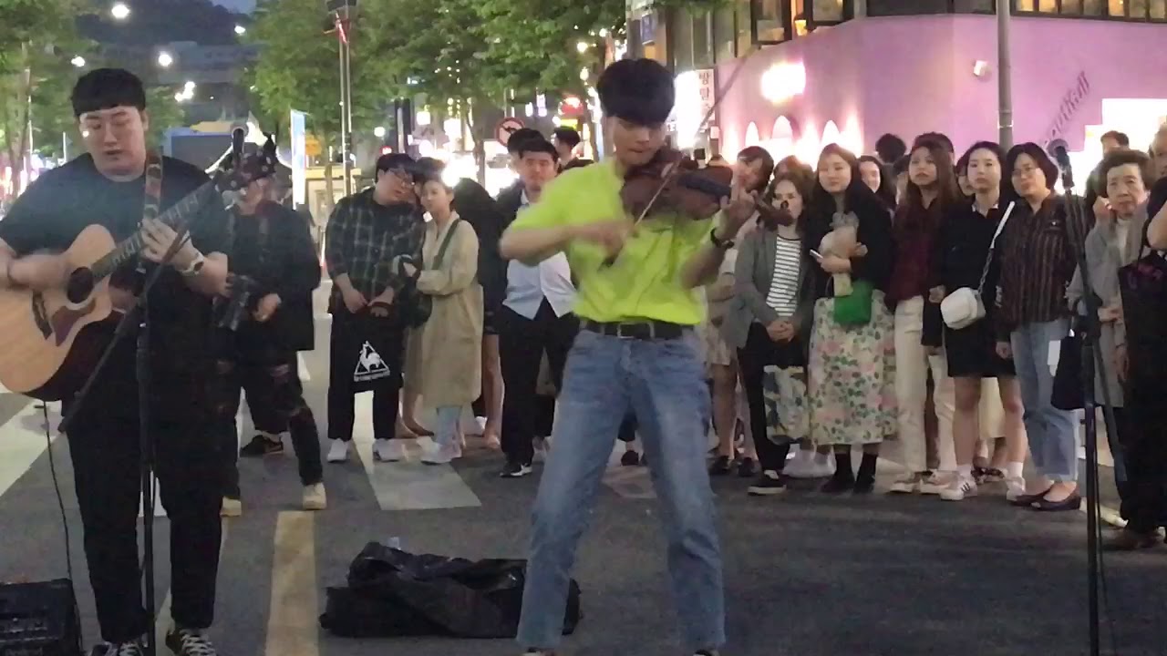 190504 신촌버스킹 가능동 신예찬 - Wake Me Up