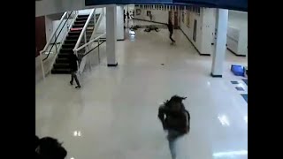 Security Footage of Fight and Shooting Inside Heritage High School in Newport News, Virginia