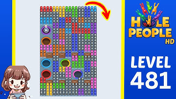 Hole People Level 481 Solution Walkthrough