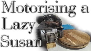 Making a Motorised lazy Susan For Filming