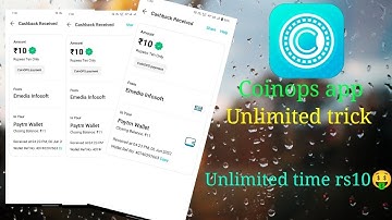 Coinops app Unlimited Refer trick | Per  minute rs3 | minimum redeem rs5 | Signup and withdraw