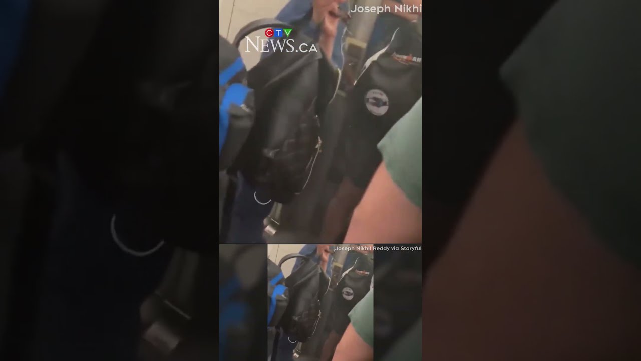 Terrifying Moment Passengers Forced To Flee Train On Fire Caught Camera