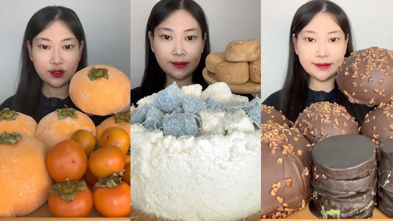 Mukbang Challenge Chocolate cake 🍰 Dessert 🍪 & 🍰🎂 cake  mochi tiramisu #asmr #chocolate #cake #mochi