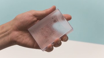 Invisible AQUA Playing Cards by MPC