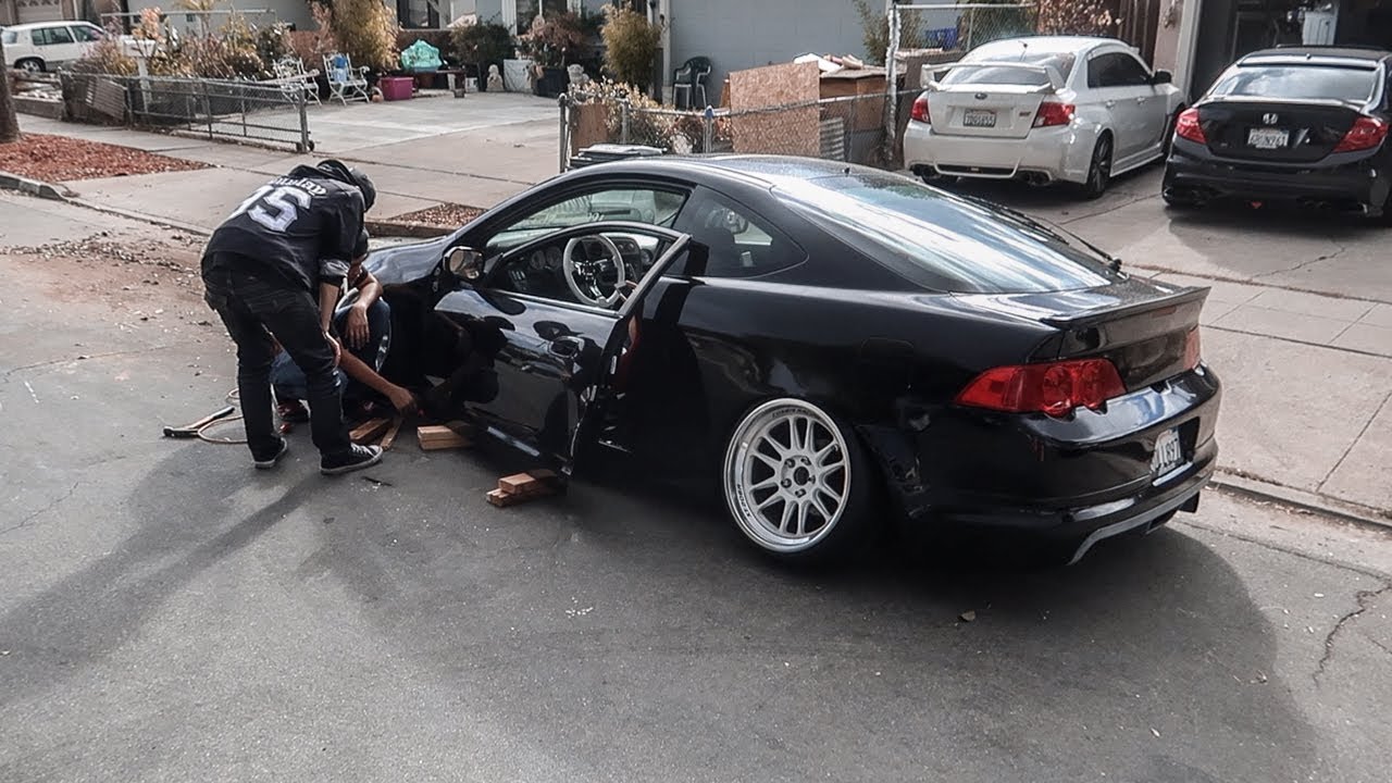 RSX получил удар... (серьёзные повреждения!?)