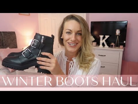 WINTER BOOTS 2020 | BLACK BOOTS HAUL - YouTube