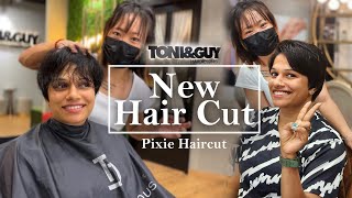 New Hair by TONI&GUY Top Stylist | Pixie Hair Cut | Short Hair Love | Kochi