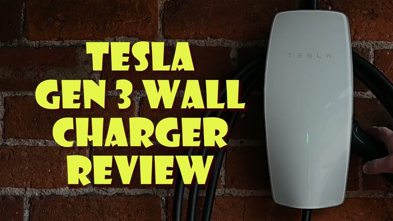 Tesla Gen 3 Wall Charger - what it does and how to use 