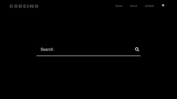 Full Screen Search Box using  HTML CSS & JavaScript | Coding With Mido