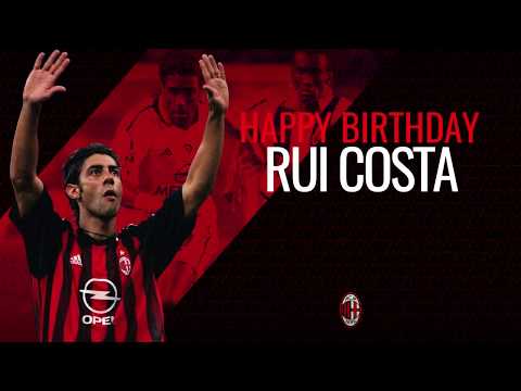 Manuel Rui Costa's best skills: goals, assists, magic for AC Milan