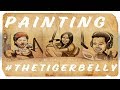 Digital ipad art painting  stars of thetigerbelly podcast  the slept kingdom the6footasiancom