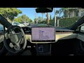 Raw 1x tesla fsd 1234 beverly hills to palos verdes with zero interventions 82 minute drive