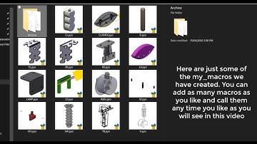 Add your own connector and fittings with PYTHA 3D CAD