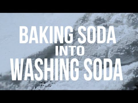 How to Make Washing Soda from Baking Soda