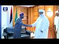 Tinubu Receives Sultan Of Sokoto At Aso Villa Abuja