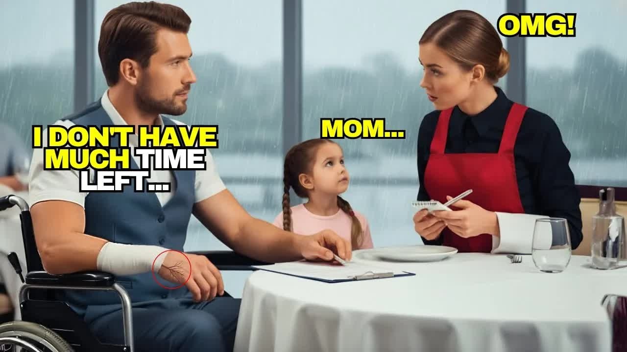 WILL YOU BE MY DAUGHTER'S MOTHER？＂ dying MILLIONAIRE with one month left asks SHY WAITRESS