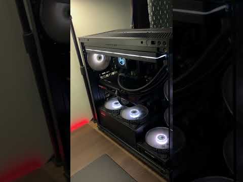 New Lian li gallahad 2 LCD #gaming #desksetup #trend #lianli