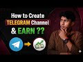 Telegram Channel + Earning Method 💰 | Beginners Ke Liye Best Trick 2026 #akgola #golajitechnical