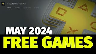 PlayStation FREE Games for May 2024 | PS Plus Essential Members | PS5 | PS4