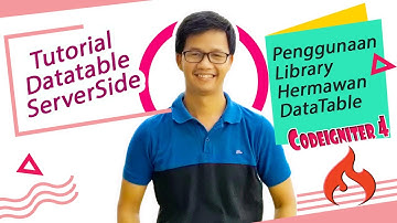 Tutorial Penggunaan Library Hermawan DataTable ServerSide di Codeigniter 4