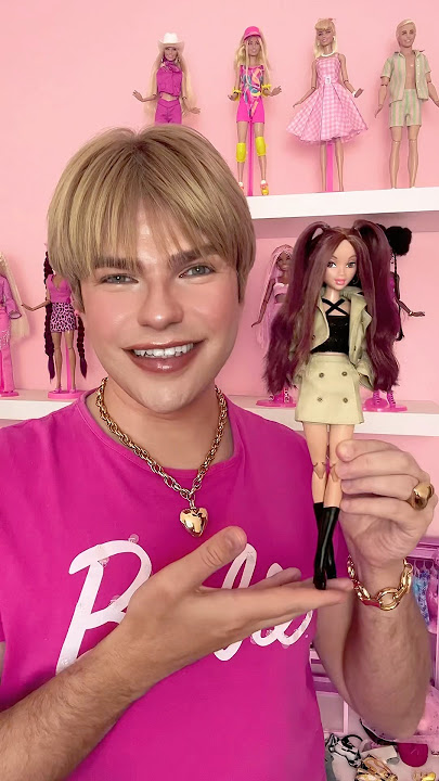 Barbie Doll Restyle: My Scene Chelsea 🤎 #barbie #shorts