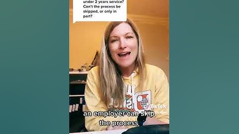 Dismissal procedure if less than two years employment | Video Shorts