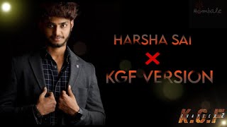 KGF 2🔥ft-Harsha sai💥 //Sulthana Song🎉💫💢 // #shorts#harshasai#viral#trending#howtouploadvideo