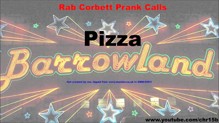 Rab Corbett Prank Calls - Pizza