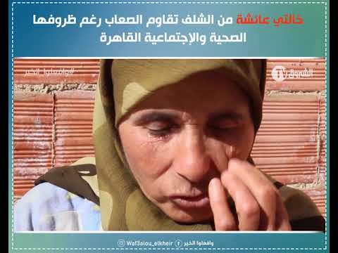 خالتي عائشة من الشلف تقاوم الصعاب رغم ظروفها الصحية والإجتماعية القاهرة