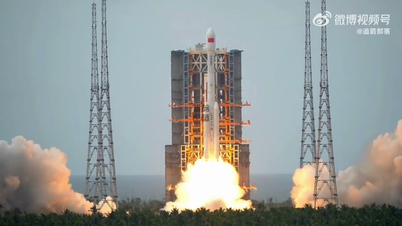 Yaogan Satellite Heads for Medium Earth Orbit [Long March 7A Y14]