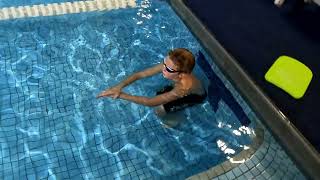 Breaststroke swimming drill for Juniors