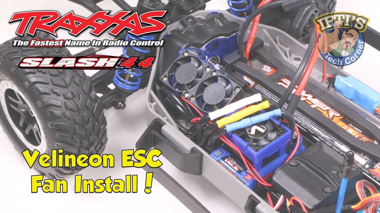 14 Traxxas Slash 4X4 - Velineon ESC Fan 