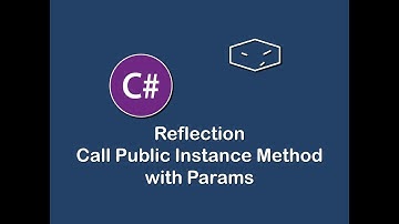 call public instance method with params using reflection in c#