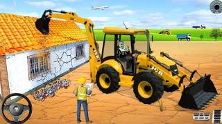 JCB Excavator Heavy Work 💪 | Indian Vehicle Simulator 3D Gameplay | Real Construction Mission 🚧