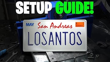 GTA 5 Online | *NEW* HOW TO CREATE CUSTOM LICENSE PLATES! (New Custom License Plate, Setup Guide)