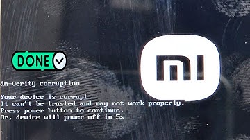 DM verity corruption All xiaomi Redmi ✓ How to Fix dm verity corruption on Redmi or Poco phones