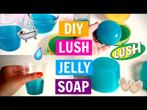 Easy & Fun DIY - How to make LUSH JELLY SOAP + Demo!