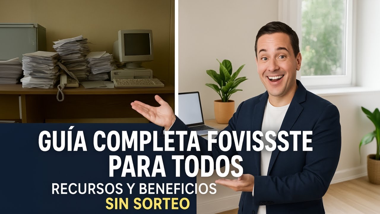Guía Completa Fovissste para Todos : Requisitos, Bancos y Beneficios | SIN Sorteo