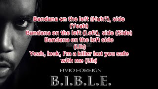 Fivio Foreign - Left Side (Feat. Blueface) [Official Lyrics]